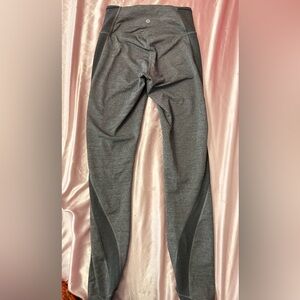 LULULEMON Size 4 Leggings  Gray T60416